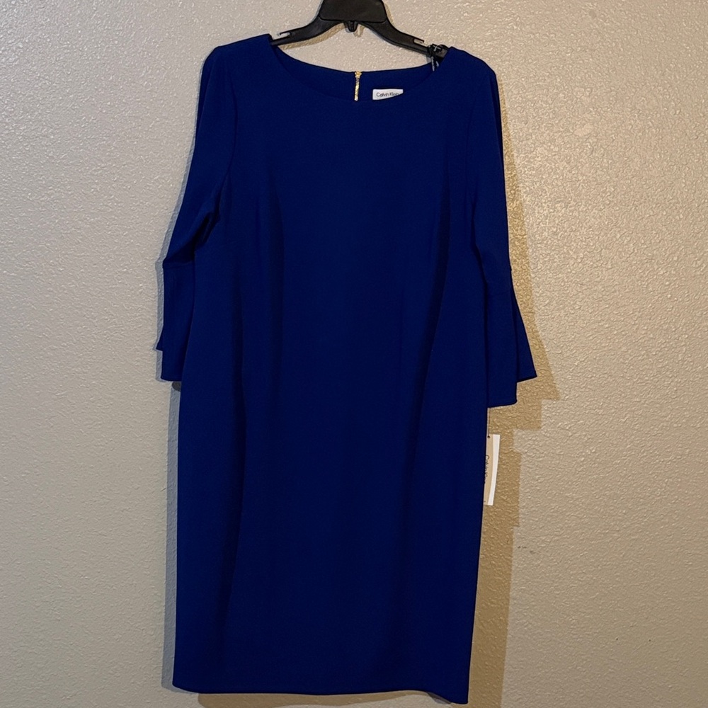 Calvin Klein Women's Dress - Blue